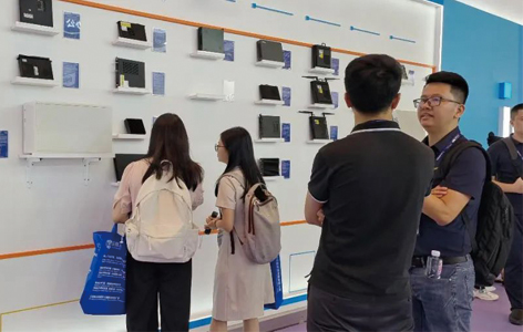 鼎盛智能商显终端亮相北京InfoComm China 2023展会